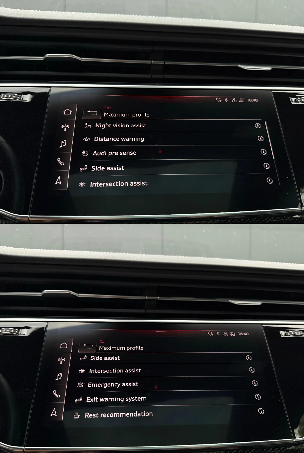 Audi SQ8 MATRIX/360/CARBON/S-LINE, снимка 15 - Автомобили и джипове - 56107998