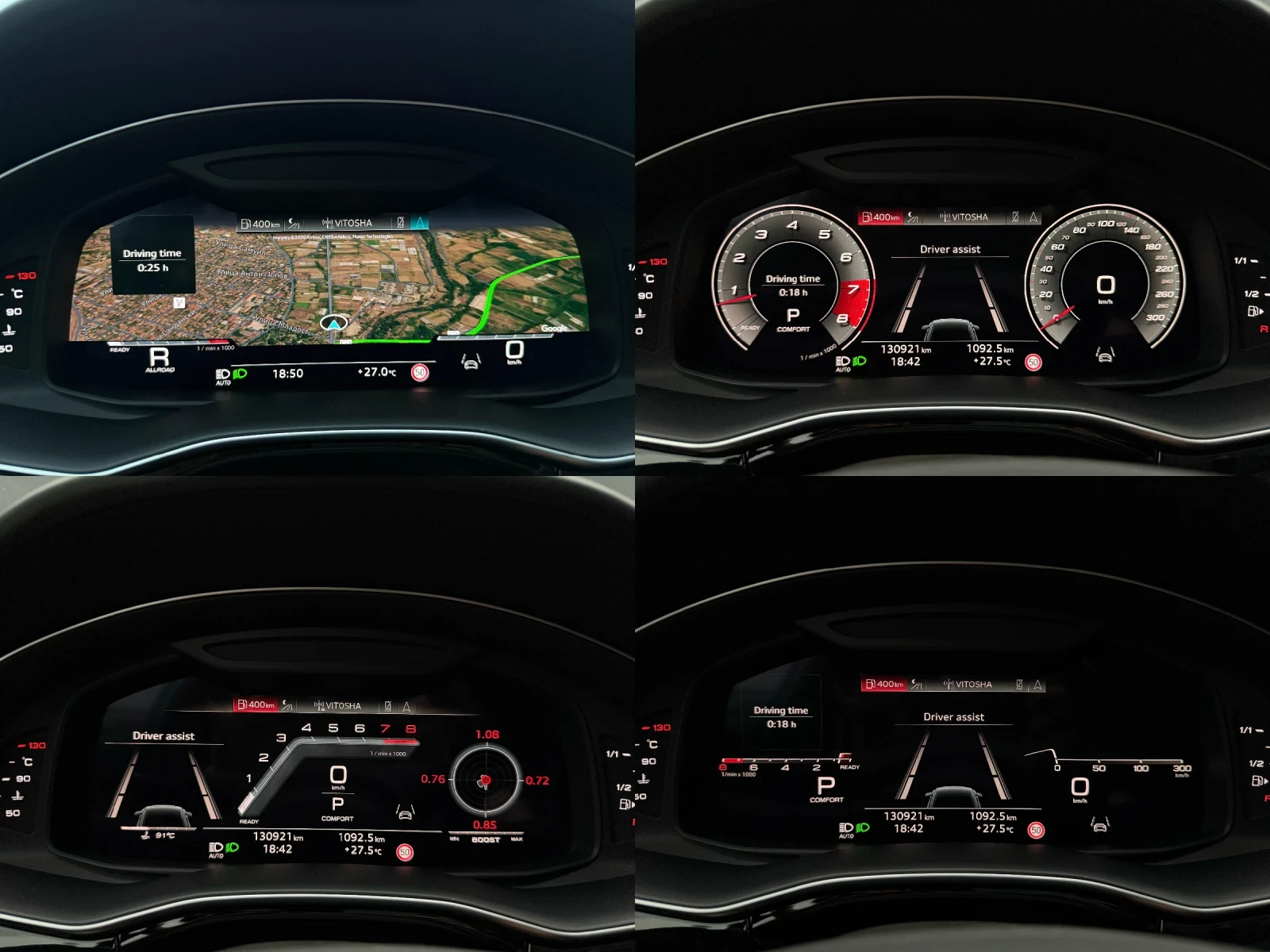 Audi SQ8 MATRIX/360/CARBON/S-LINE, снимка 12 - Автомобили и джипове - 56107998