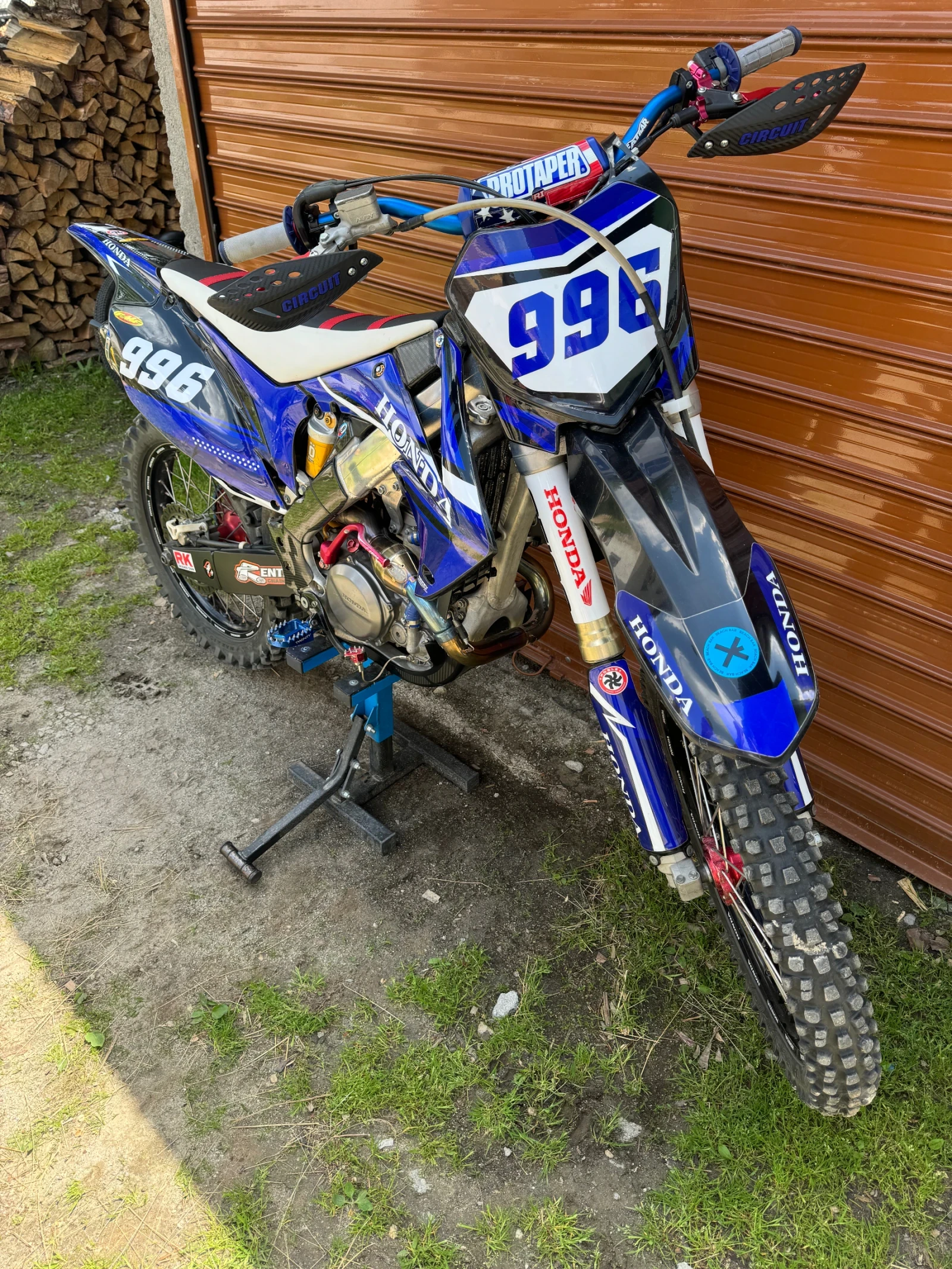 Honda Crf 450 Перфектен!!, снимка 3 - Мотоциклети и мототехника - 54801234