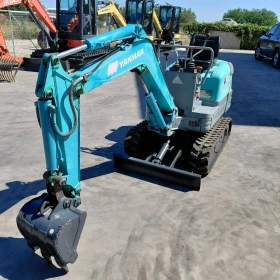 Багер Yanmar B08 * РАЗШИРЯЕМИ ВЕРИГИ * На 2600мч * , снимка 8