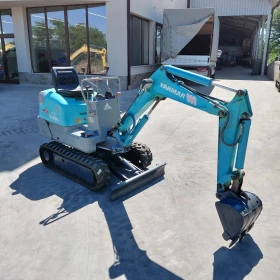 Багер Yanmar B08 * РАЗШИРЯЕМИ ВЕРИГИ * На 2600мч * , снимка 7