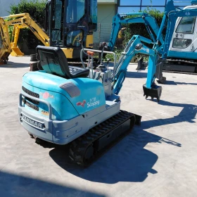 Багер Yanmar B08 * РАЗШИРЯЕМИ ВЕРИГИ * На 2600мч * , снимка 5