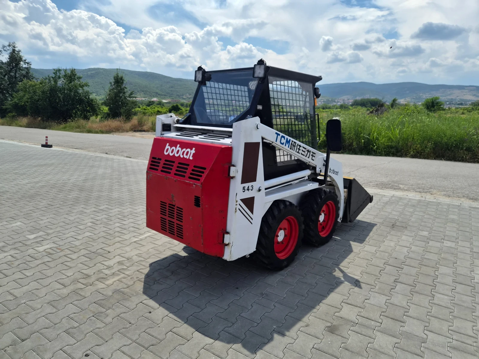 Мини челни товарачи Bobcat TCM 543 / ПЕРФЕКТЕН / НОВ ВНОС, снимка 4 - Индустриална техника - 55017959