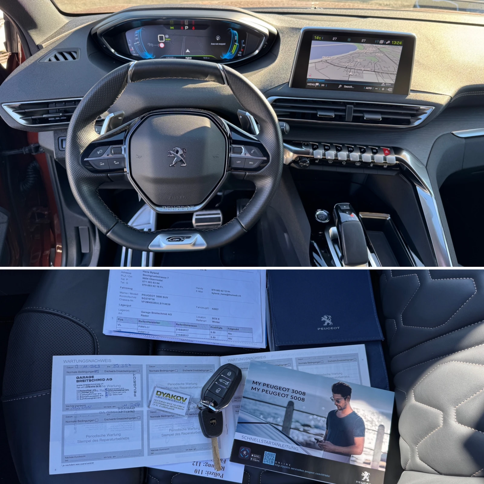 Peugeot 3008 GT+ 1.6T Hybrid4!  ! 44 | Mobile.bg   15