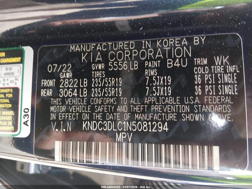 Kia EV6 Wind, снимка 9 - Автомобили и джипове - 53974123