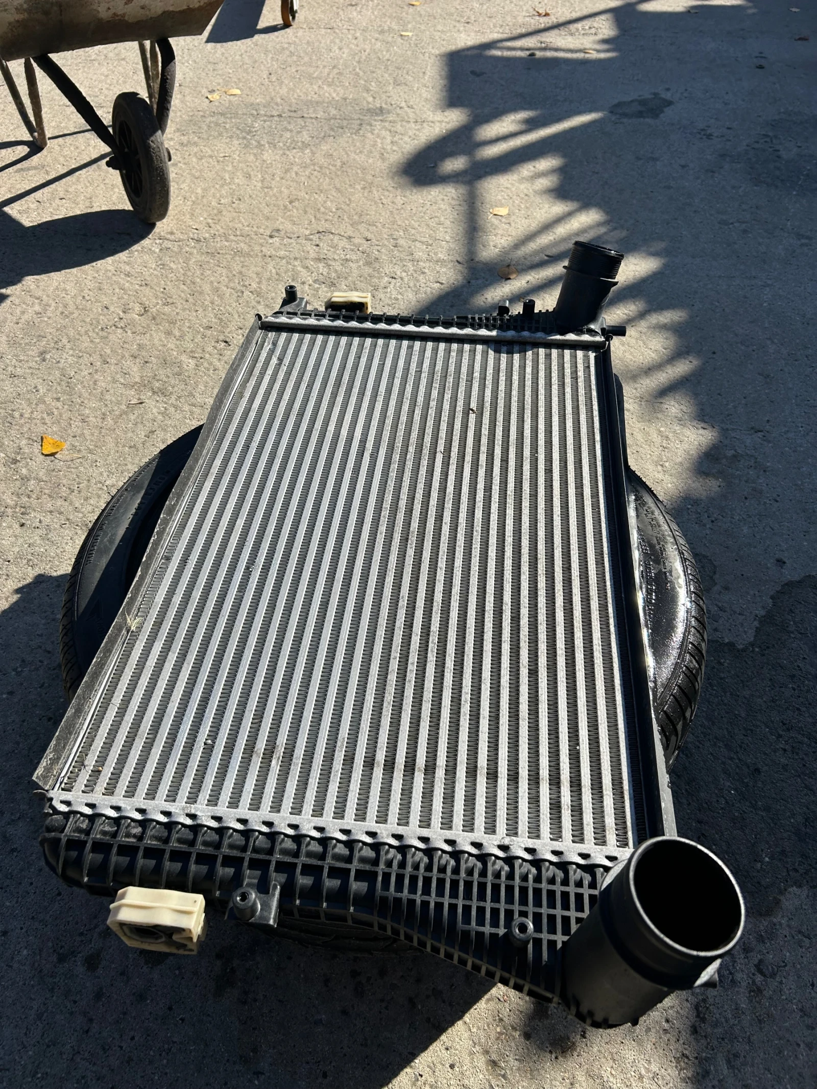 интеркулер SKODA SUPERB 2 