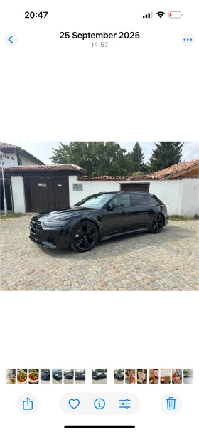Audi Rs6 black edition панорама, снимка 3