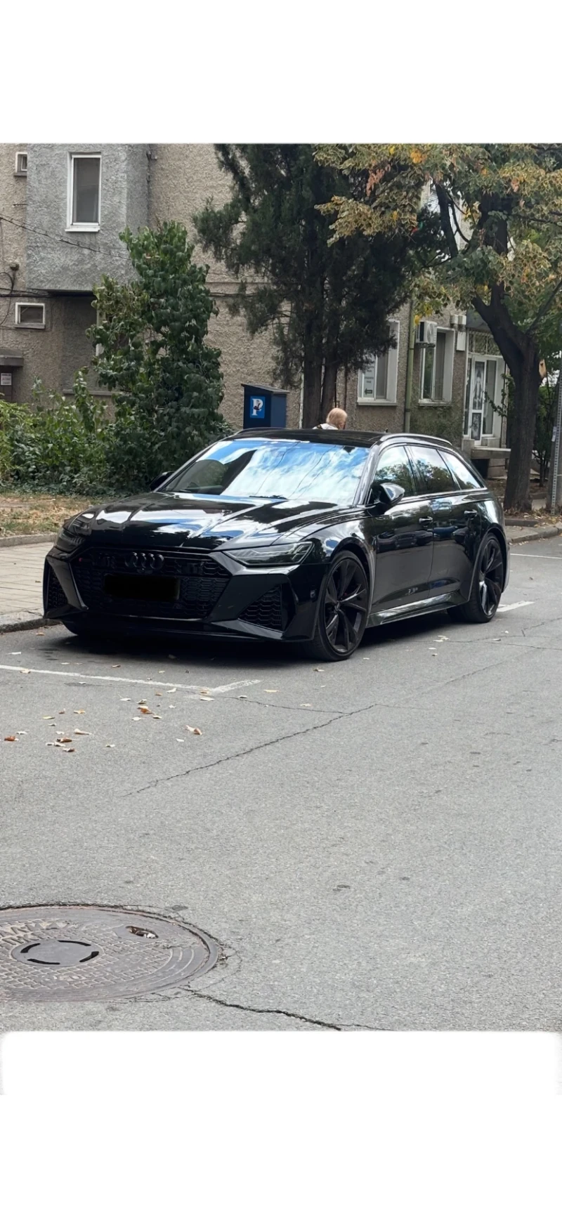 Audi Rs6 black edition панорама