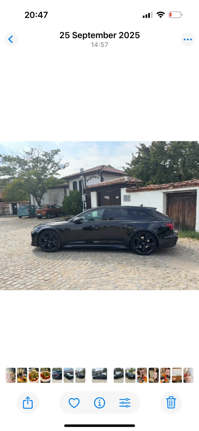 Audi Rs6 black edition панорама, снимка 4 - Автомобили и джипове - 52958398