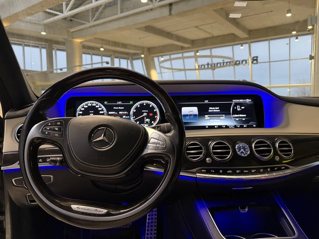 Mercedes-Benz S 550 AMG PACK* 3D BURMASTER* МАСАЖ* ОБДУХ* DISTRONIK - изображение 9