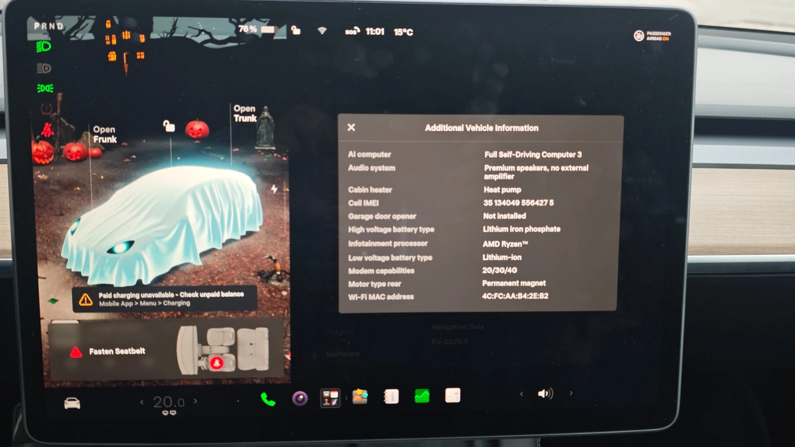 Tesla Model 3 Standard Range LFP, снимка 12 - Автомобили и джипове - 56568635