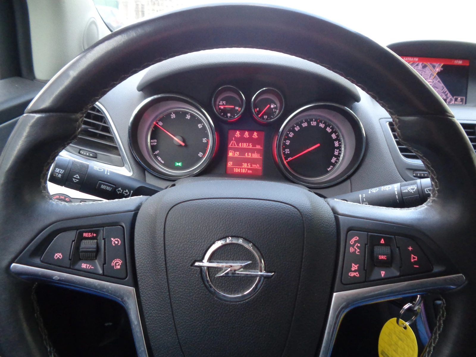 Opel Mokka 1.7CDTI-104000km-COSMO-NAVI-KOJA-KAMERA-LIZING, снимка 17 - Автомобили и джипове - 53771127