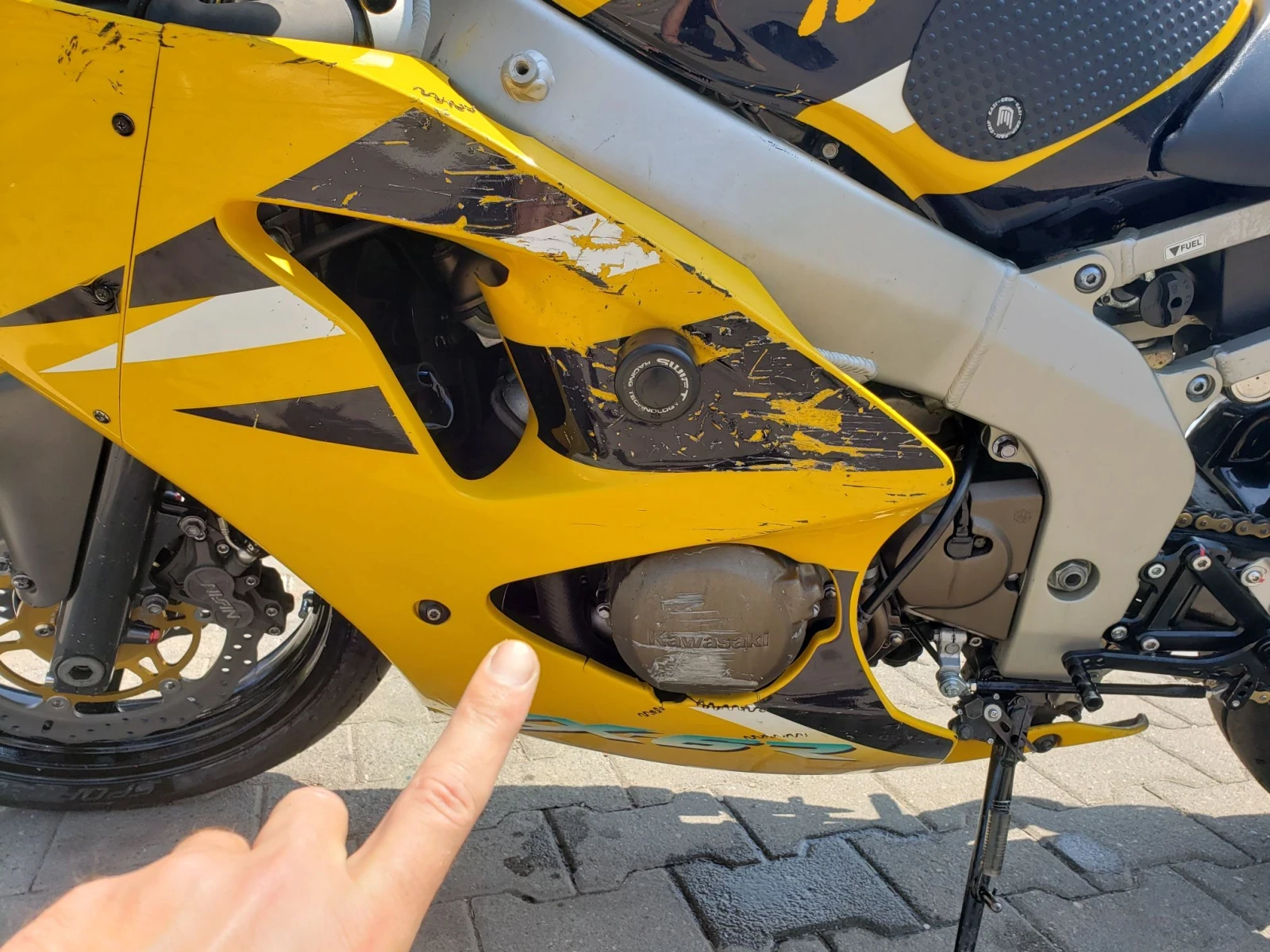Kawasaki Zxr 600, снимка 12 - Мотоциклети и мототехника - 55436672