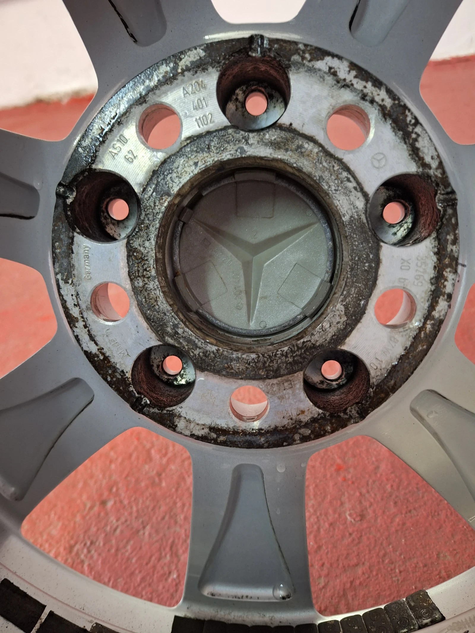 Джанти за Mercedes-Benz, снимка 2 - Гуми и джанти - 54061743