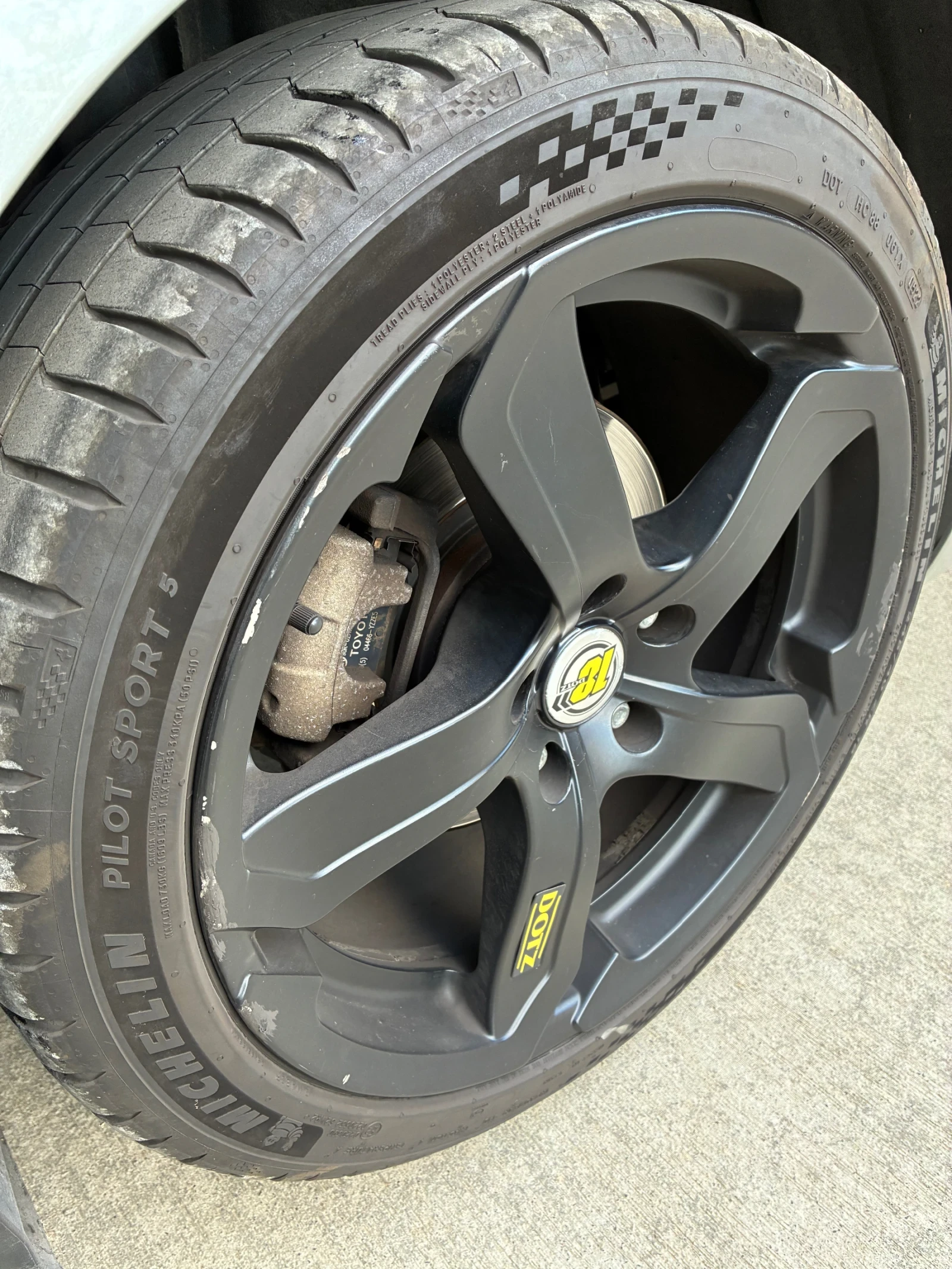 Гуми с джанти Michelin 245/40R18, снимка 3 - Гуми и джанти - 56188789