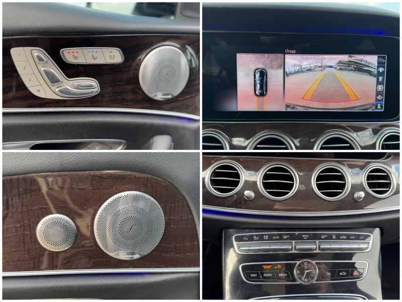 Mercedes-Benz E 350 d= AIRMATIC= DESTRONIC= BURMESTER= 360* КАМЕРА= ПА, снимка 17 - Автомобили и джипове - 48884214