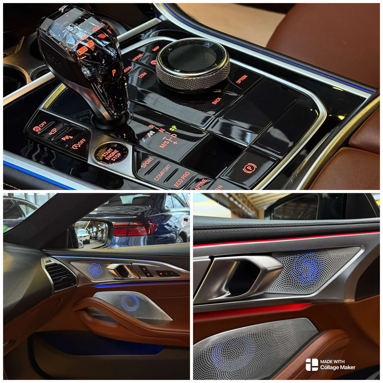 BMW 850 M850I/Akrapovic/Bower/Laser/360/F1/HuD | Mobile.bg   11