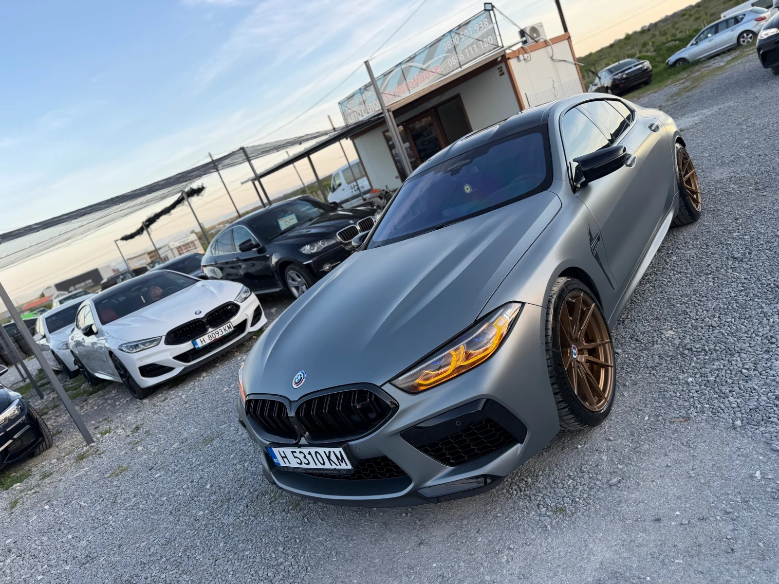 BMW M8 LCI-Competition Гаранция 27 B&W Ceramic Алкантара