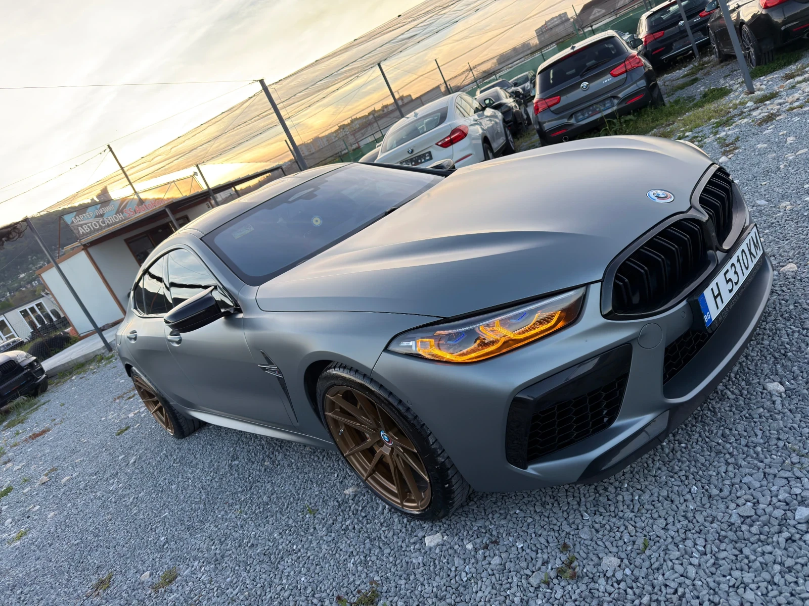BMW M8 LCI-Competition Гаранция 27 B&W Ceramic Алкантара
