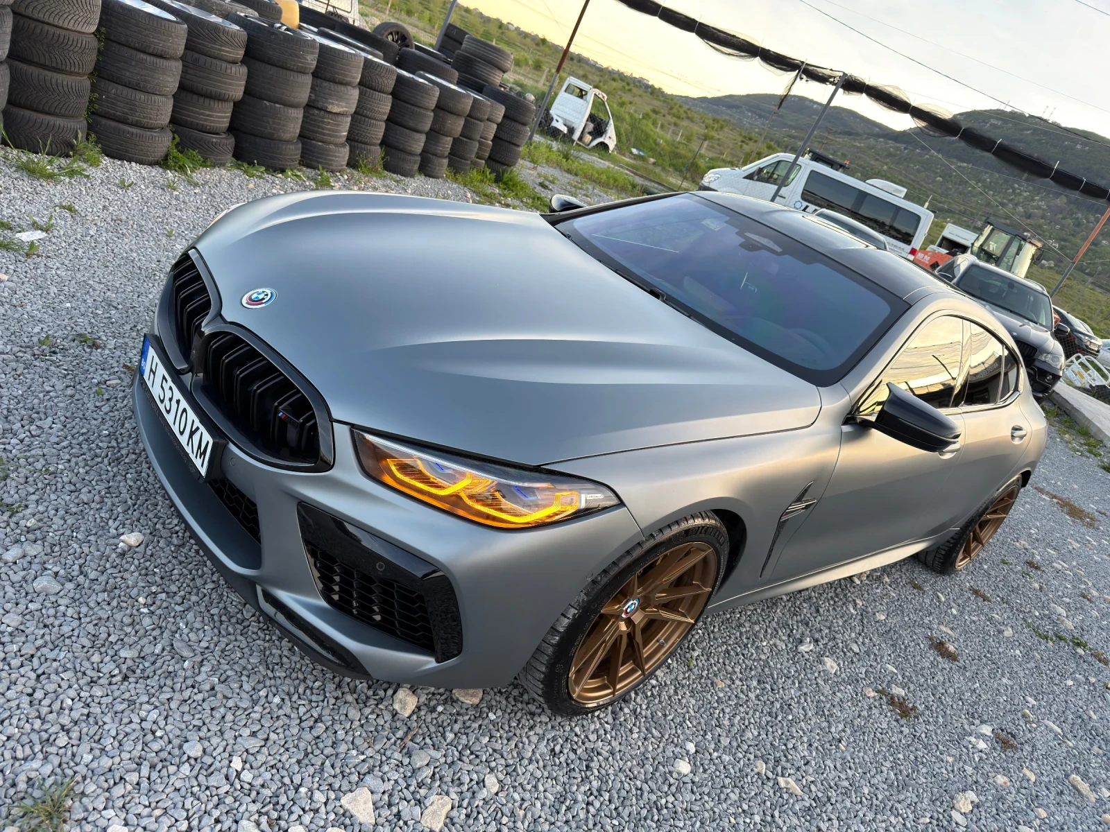 BMW M8 LCI-Competition Гаранция 27 B&W Ceramic Алкантара