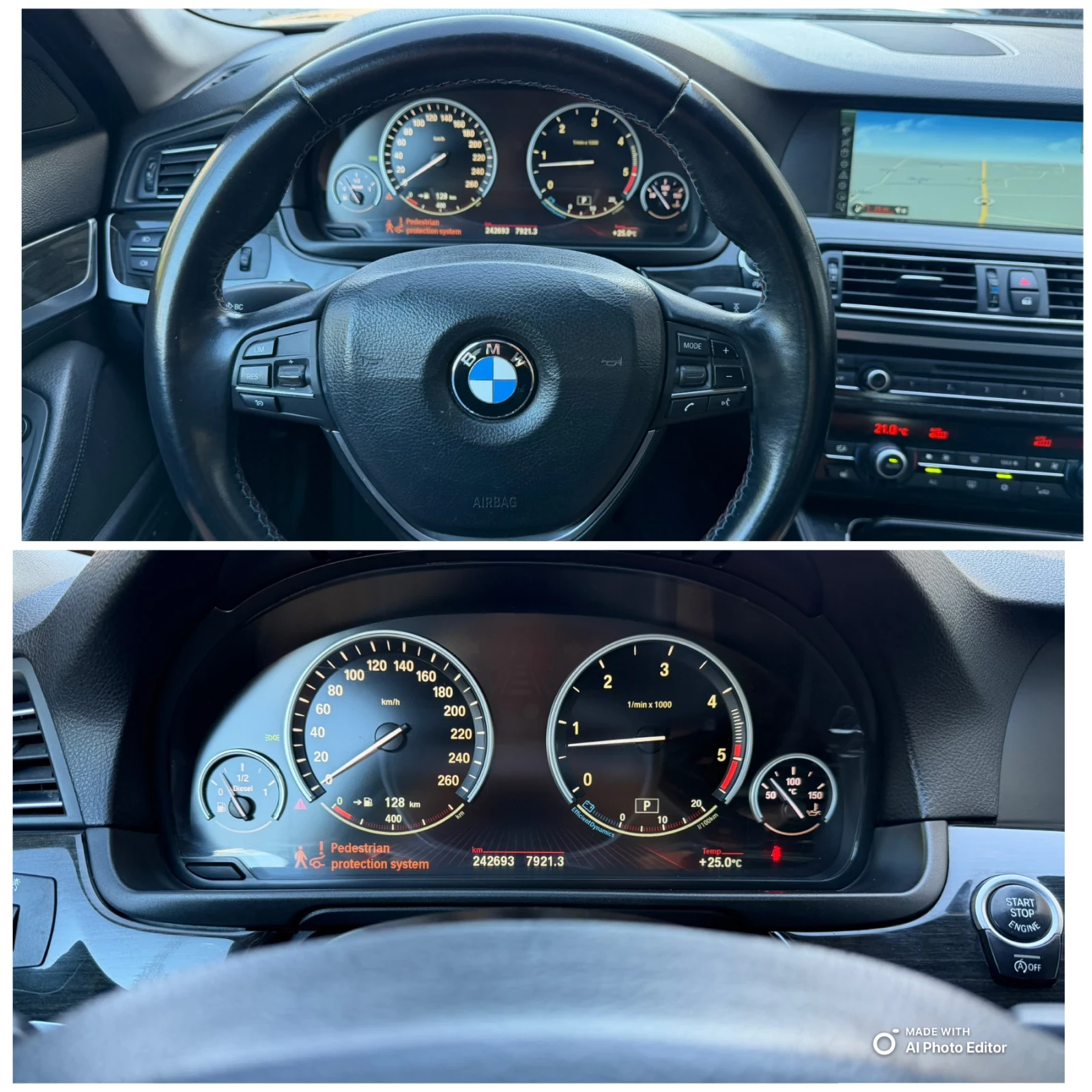 BMW 530 Xdrive 8ZF, снимка 16 - Автомобили и джипове - 56408977