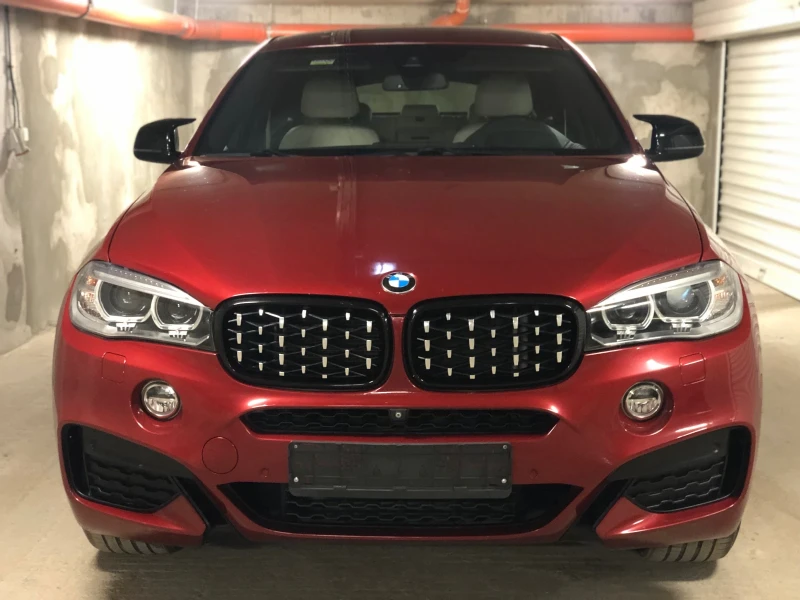 BMW X6 M PAKET-HEAD UP-SPORT-BIXENON-КАМЕРА 360* ПОДГРЯВА, снимка 1 - Автомобили и джипове - 48614265