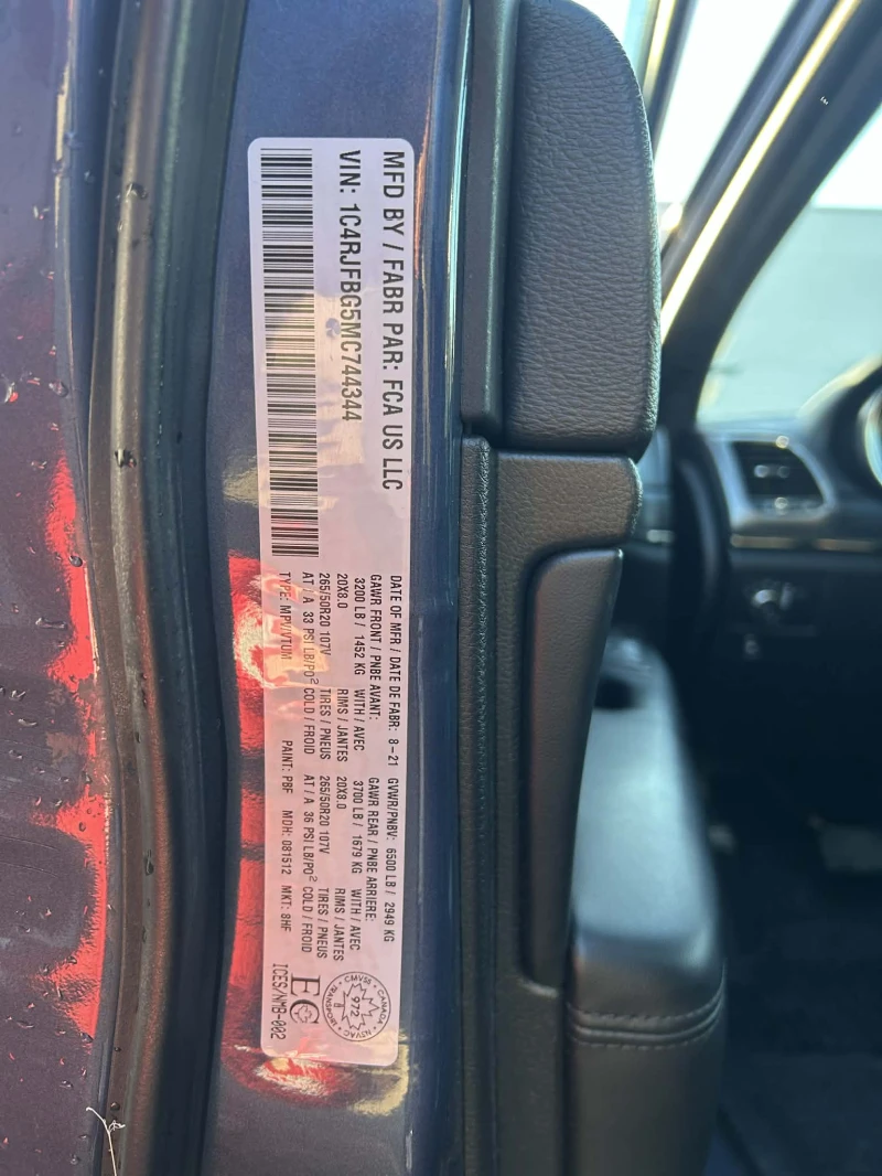 Jeep Grand cherokee LIMITED X /3.6 V6/, снимка 6 - Автомобили и джипове - 52732865