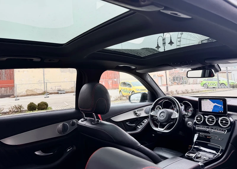 Mercedes-Benz GLC 43 AMG Burmester Панорама 360* KeylessGo 9G , снимка 9 - Автомобили и джипове - 53211849