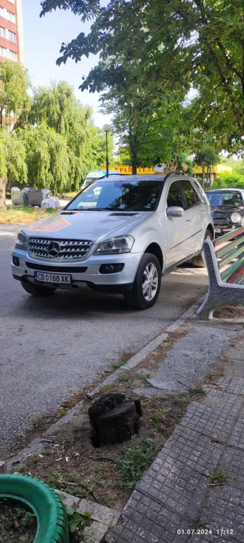 Mercedes-Benz ML 320 320 CDI, снимка 1 - Автомобили и джипове - 48382428