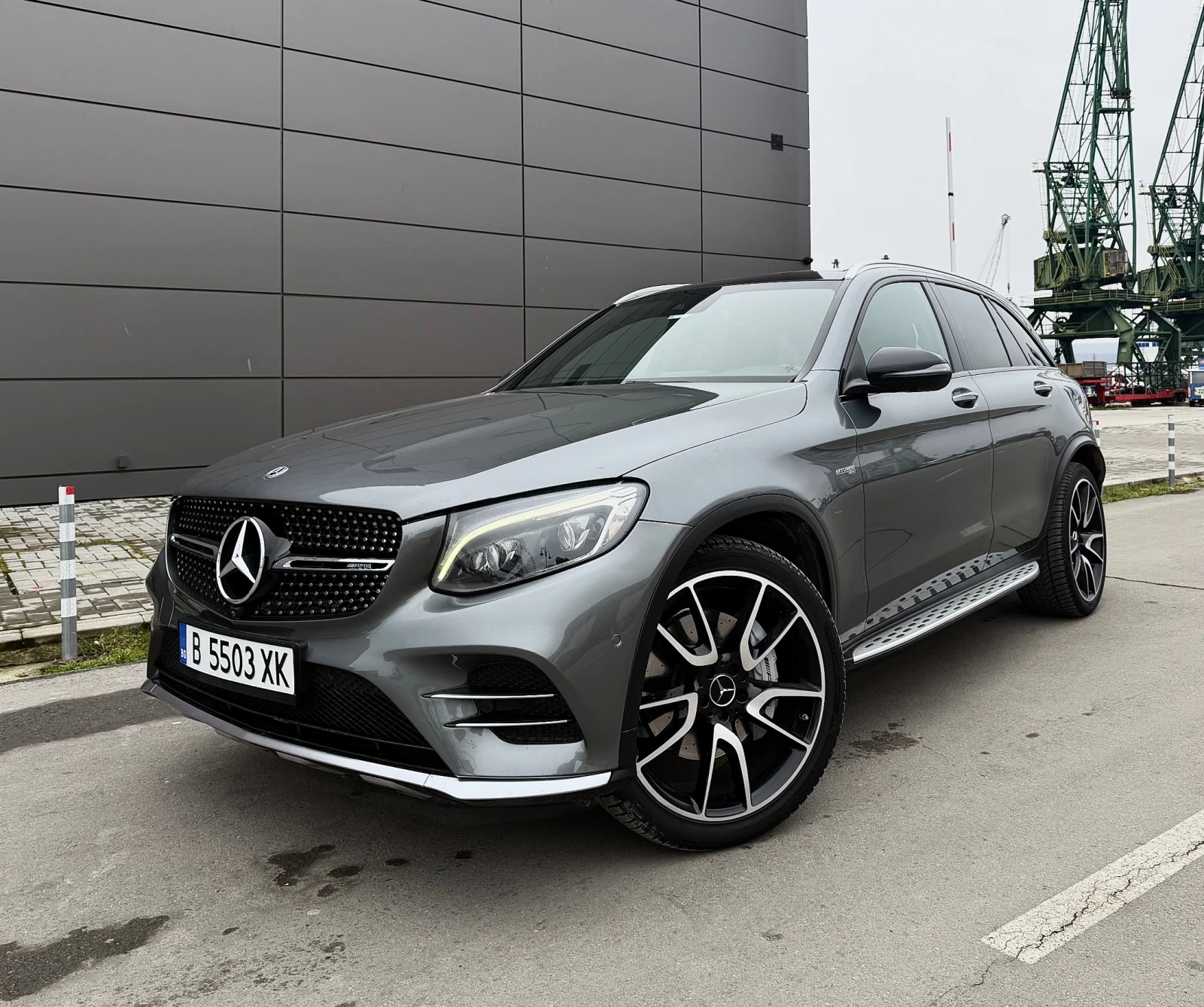 Mercedes-Benz GLC 43 AMG Burmester Панорама 360* KeylessGo 9G , снимка 1