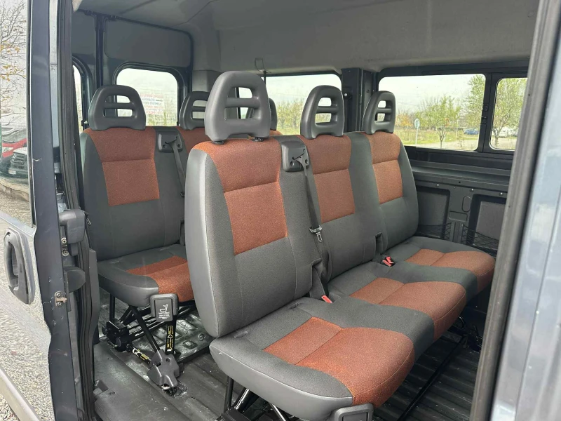 Fiat Ducato 2.3HPI* 9-местен* Климатик* Германия* 120кс* 6ск* , снимка 8 - Бусове и автобуси - 52666986