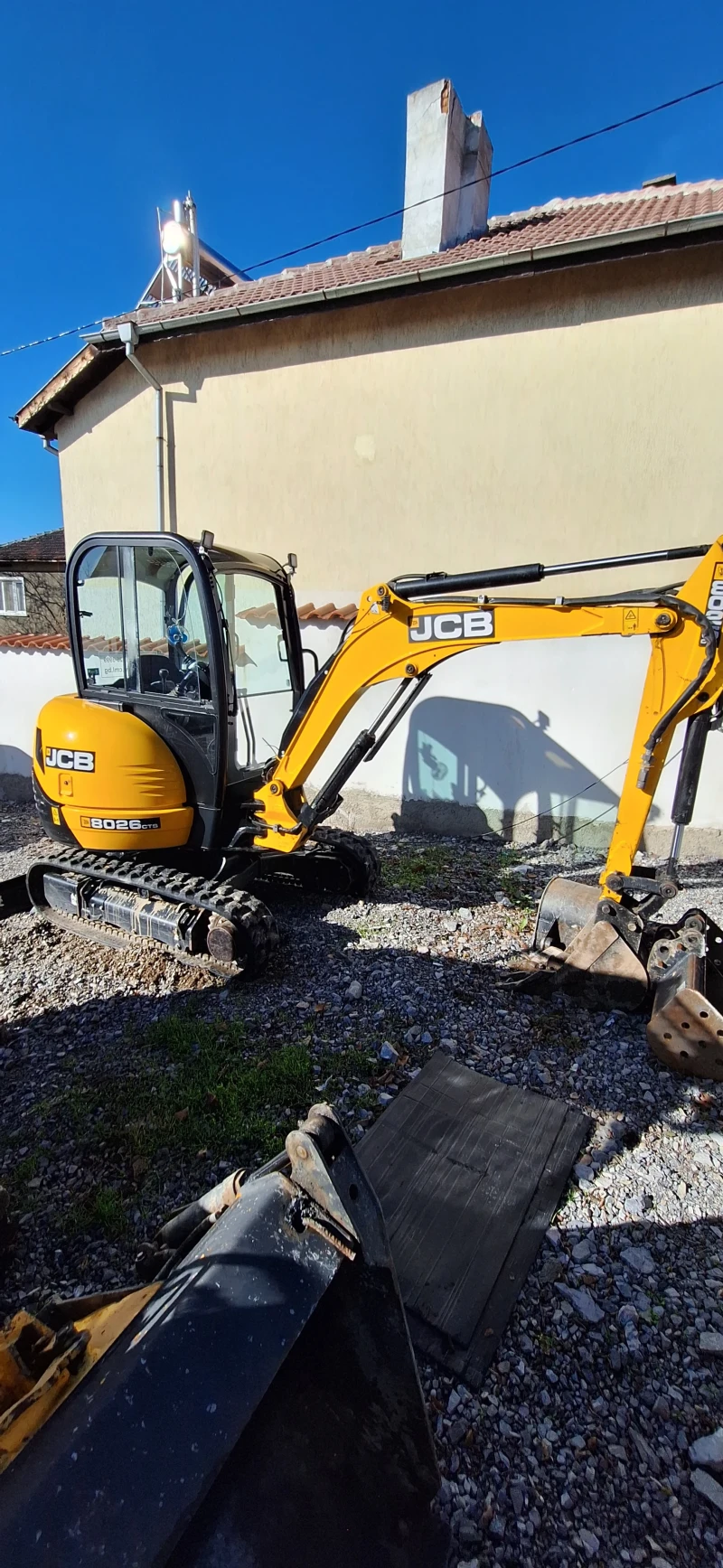 Багер JCB 8026, снимка 3 - Индустриална техника - 52523587