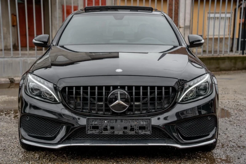 Mercedes-Benz C 220 CDI-AMG-PANORAMA-BURMESTER-AVANTGARDE-ПОДГРЕВ-TOP, снимка 2 - Автомобили и джипове - 52672789