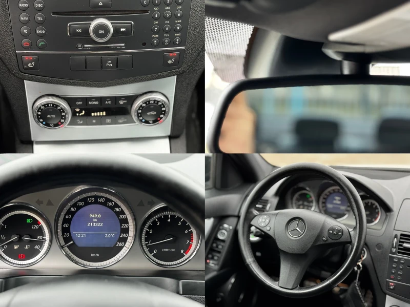Mercedes-Benz C 180 KOMPRESSOR/AMG/ПАНОРАМА, снимка 15 - Автомобили и джипове - 53012913
