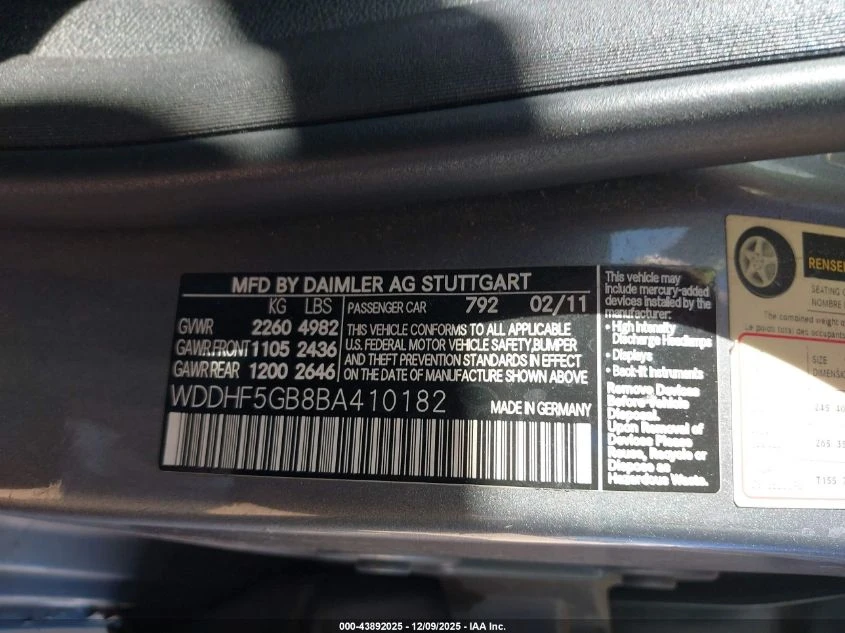Mercedes-Benz E 350 3.5L V-6 DOHC, VVT, 268HP Rear Wheel Drive | Mobile.bg � ����������� 14