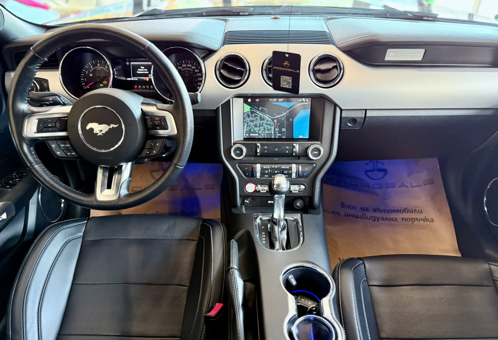 Ford Mustang 5.0* EU* GT* Подгрев* Обдух* Full* Лизинг , снимка 9 - Автомобили и джипове - 54764019
