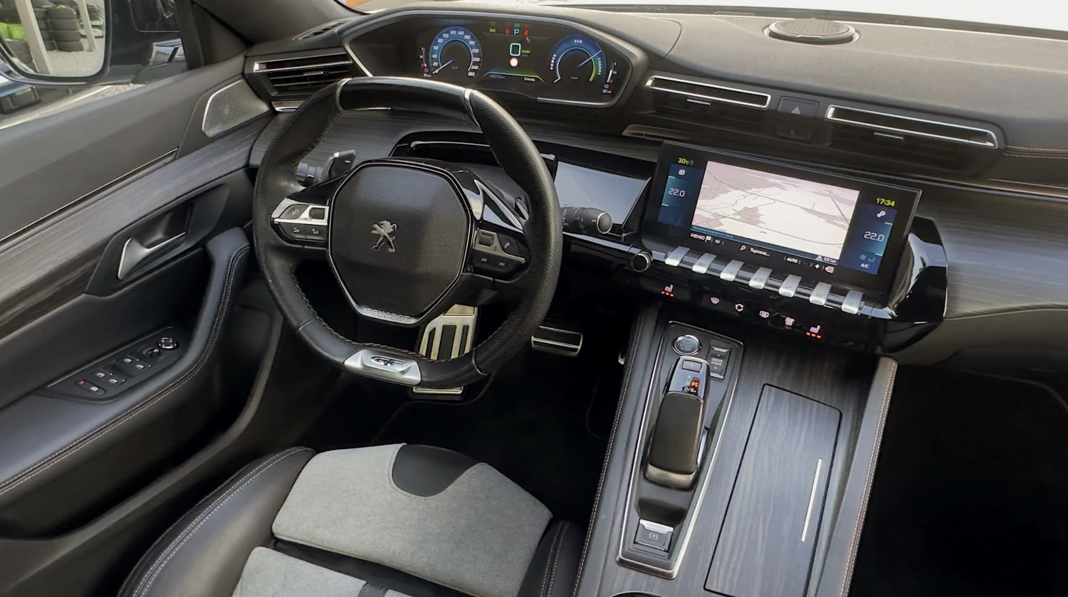 Peugeot 508 GT-Line Plug-in Distronic Focal Панорама Асистенти, снимка 8 - Автомобили и джипове - 55422386