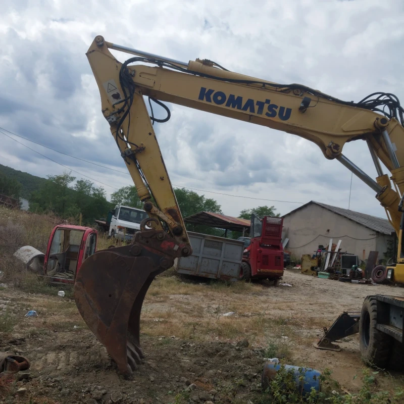 Багер Komatsu Pc 160, снимка 3 - Индустриална техника - 52465379