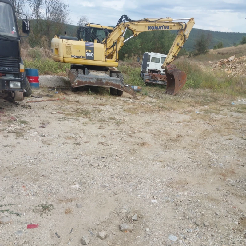 Багер Komatsu Pc 160, снимка 5 - Индустриална техника - 52465379