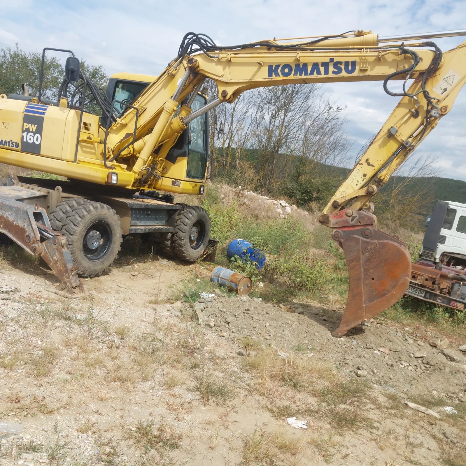 Багер Komatsu Pc 160, снимка 1