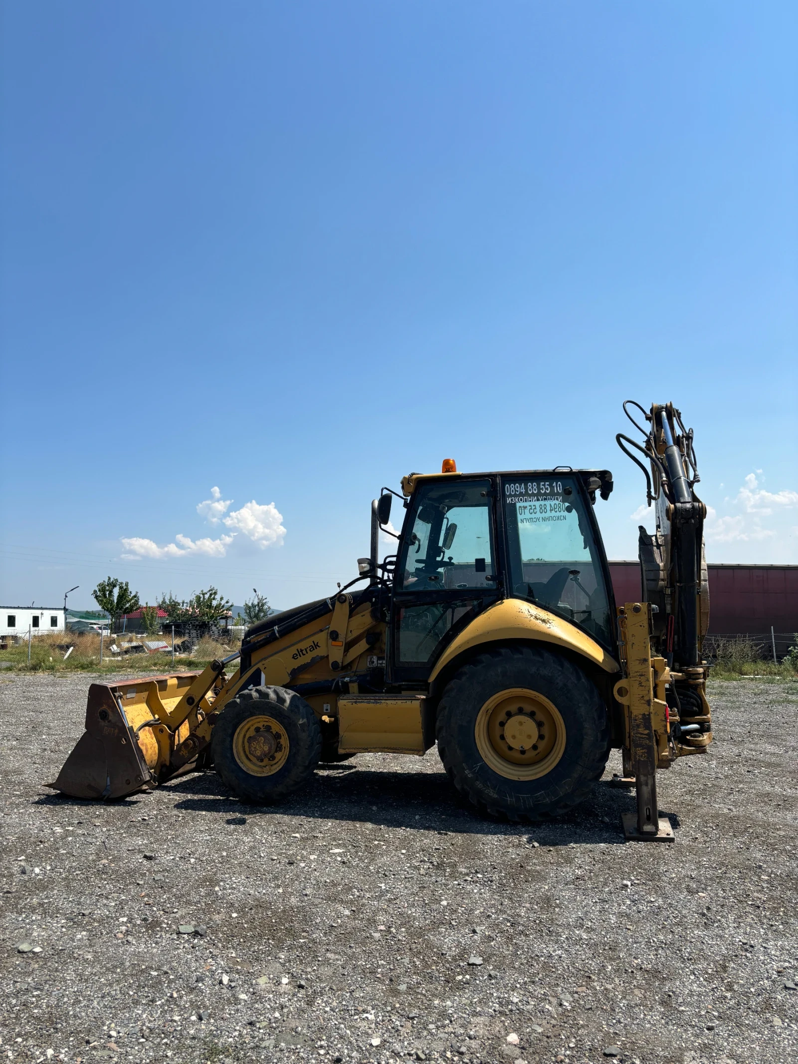 Багер Caterpillar 428 Е, снимка 4 - Индустриална техника - 55597819