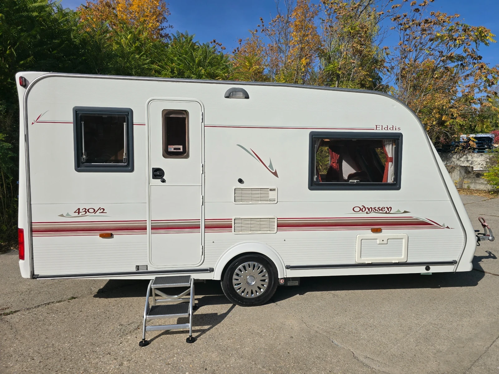 Каравана Eldis Odyssey , снимка 2 - Каравани и кемпери - 56438905