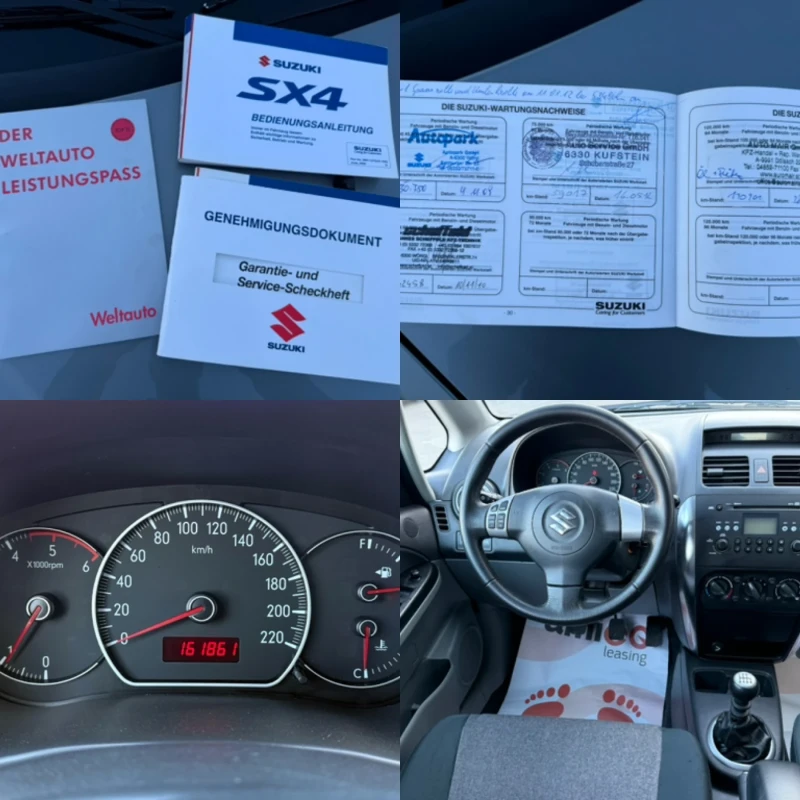 Suzuki SX4 1.9DDIS 4X4 Keyless 6скорости, снимка 13 - Автомобили и джипове - 49379400