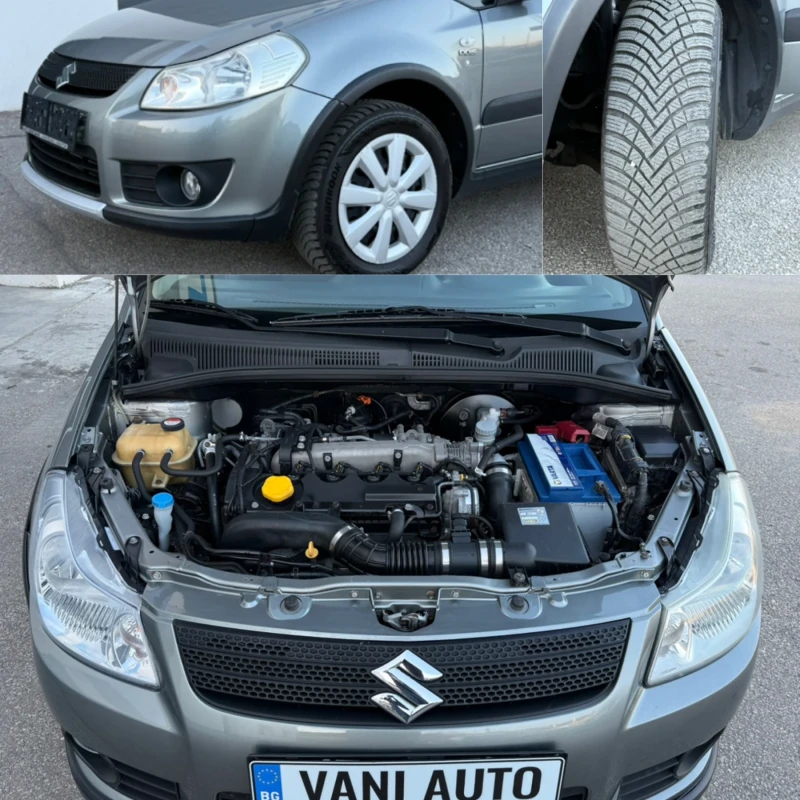 Suzuki SX4 1.9DDIS 4X4 Keyless 6скорости, снимка 15 - Автомобили и джипове - 49379400