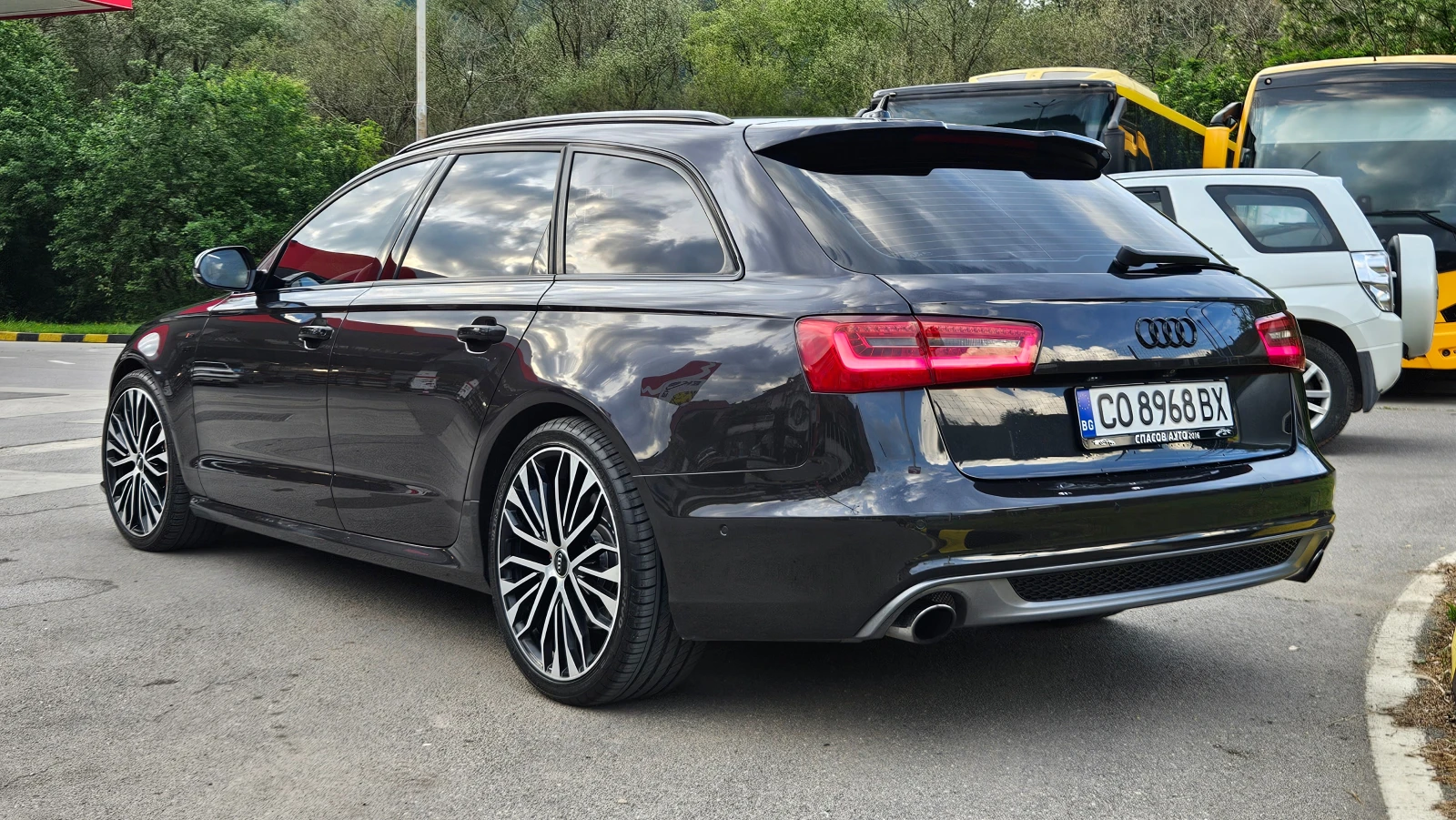Audi A6 3.0 BiTdi 8zf-AVTOMAT/DISTR/PANORAM/QUATTRO/UNIKAT, снимка 5 - Автомобили и джипове - 54840581