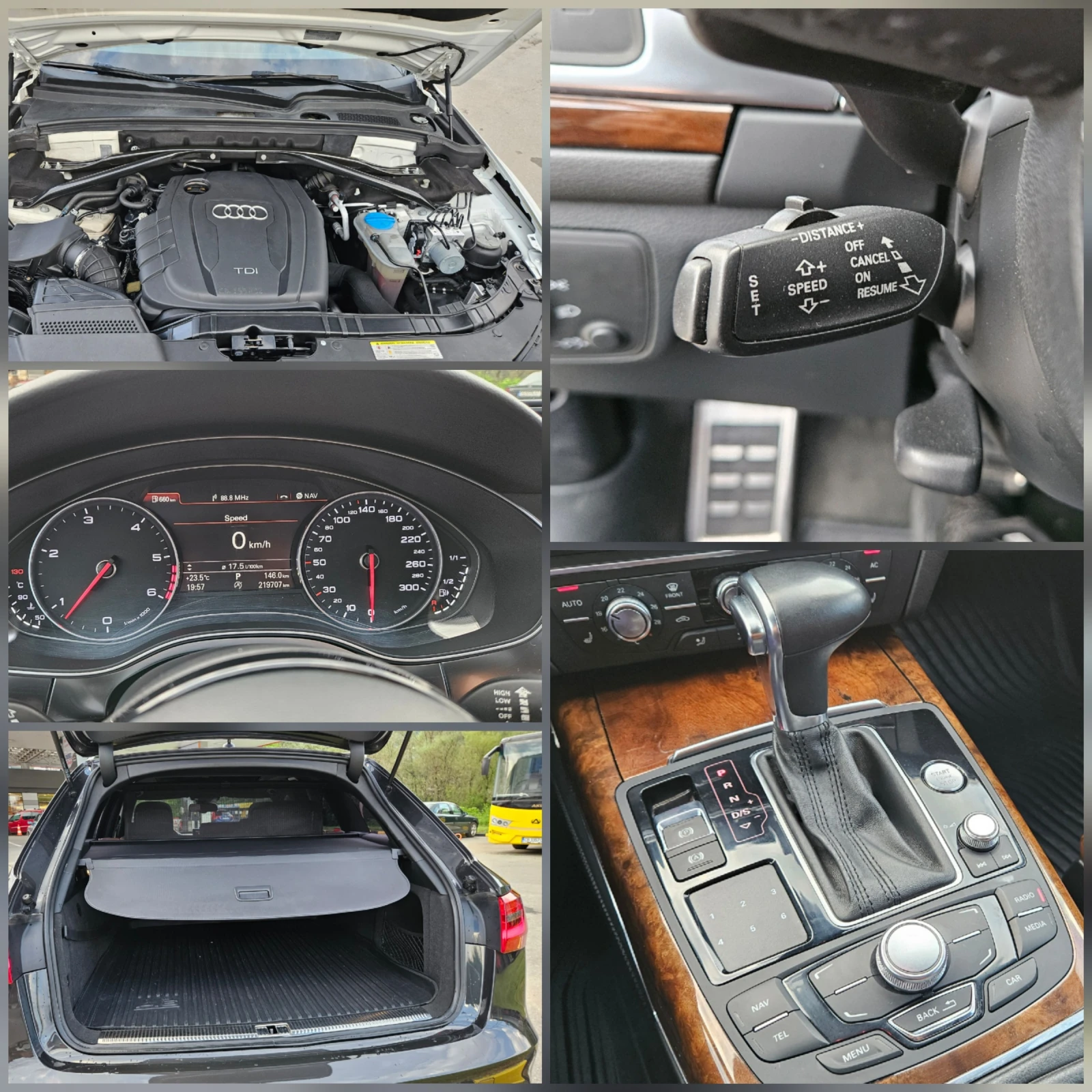 Audi A6 3.0 BiTdi 8zf-AVTOMAT/DISTR/PANORAM/QUATTRO/UNIKAT, снимка 16 - Автомобили и джипове - 54840581