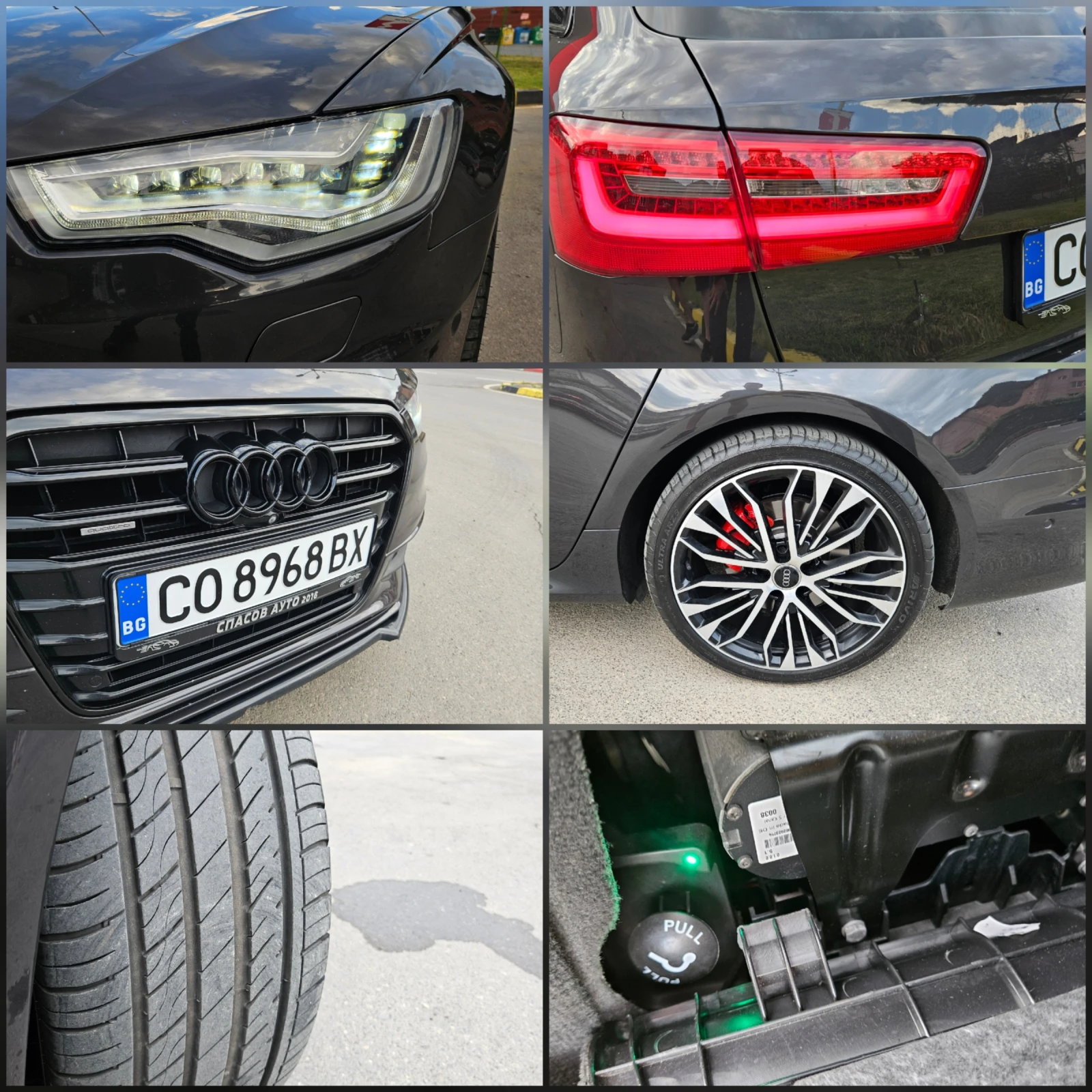 Audi A6 3.0 BiTdi 8zf-AVTOMAT/DISTR/PANORAM/QUATTRO/UNIKAT, снимка 17 - Автомобили и джипове - 54840581