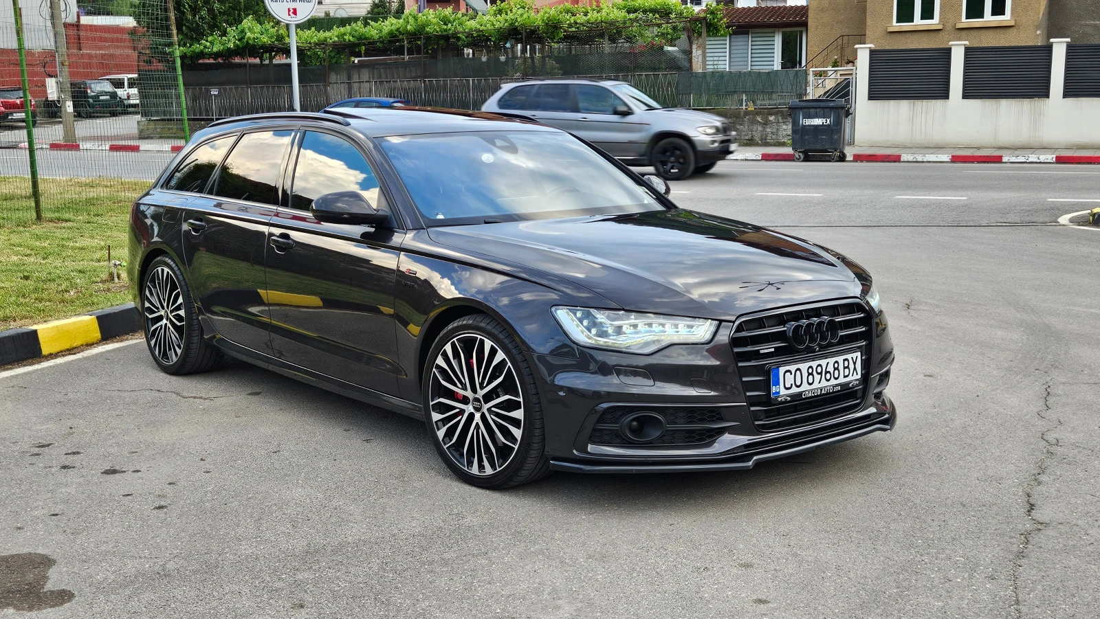 Audi A6 3.0 BiTdi 8zf-AVTOMAT/DISTR/PANORAM/QUATTRO/UNIKAT, снимка 8 - Автомобили и джипове - 54840581