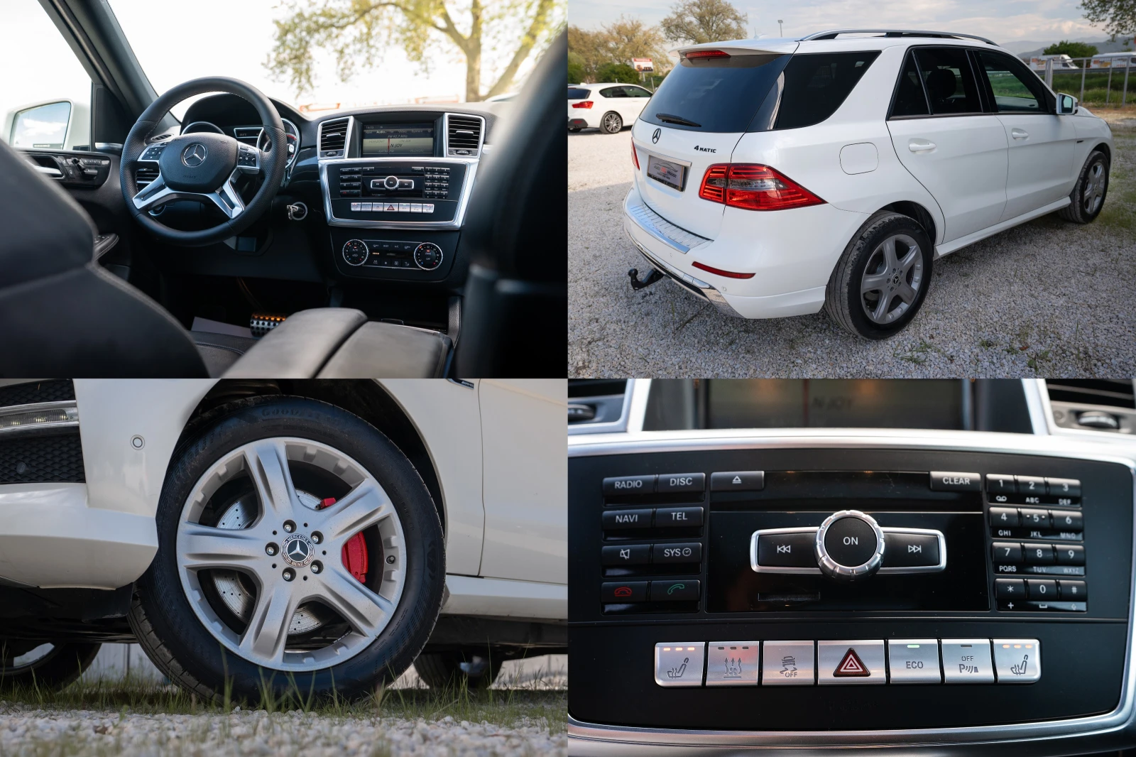 Mercedes-Benz ML 350 AMG | TV | PANORAMA | DISTRONIC | 4MATIC | FULL, снимка 15 - Автомобили и джипове - 55048810