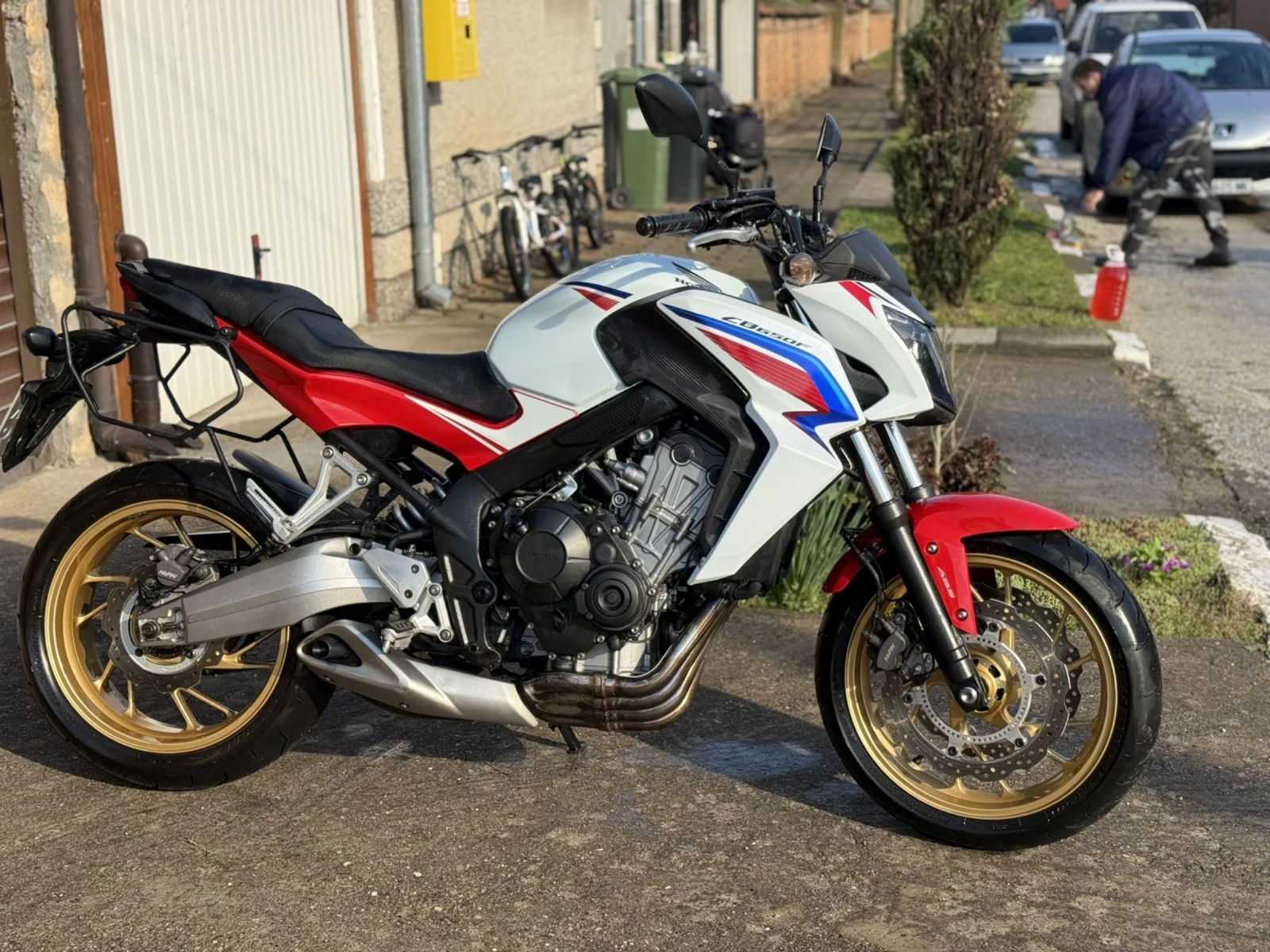 Honda Cb CB650F, снимка 12 - Мотоциклети и мототехника - 54114525